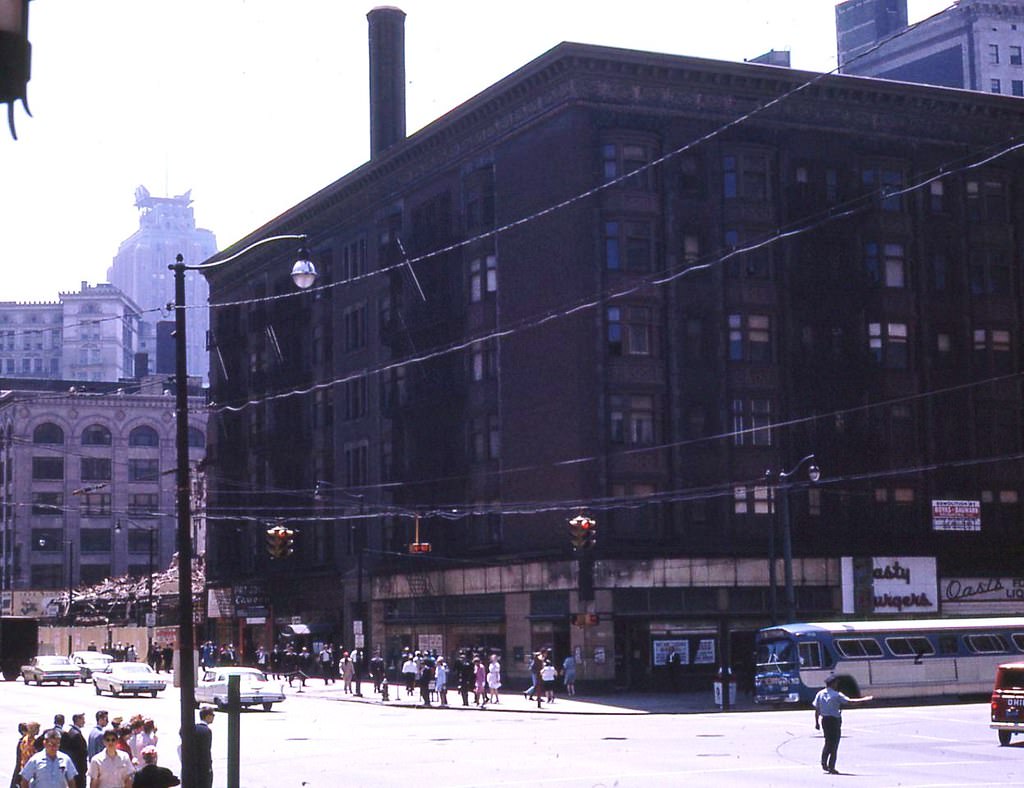 Ellington apartments in Cleveland, Ohio, 1967.
