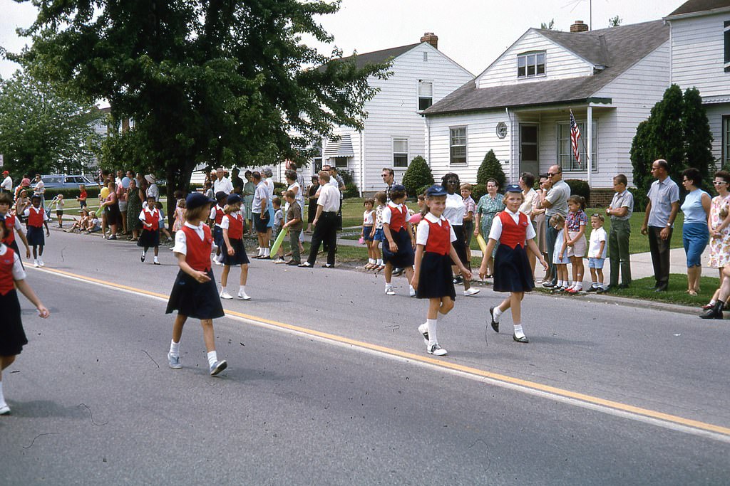 Maple Heights July 4th parade, 1965.