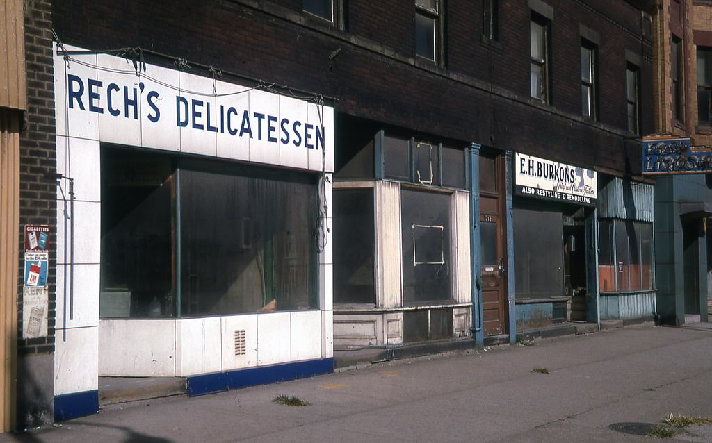Superior Avenue in Cleveland, Ohio, 1968.