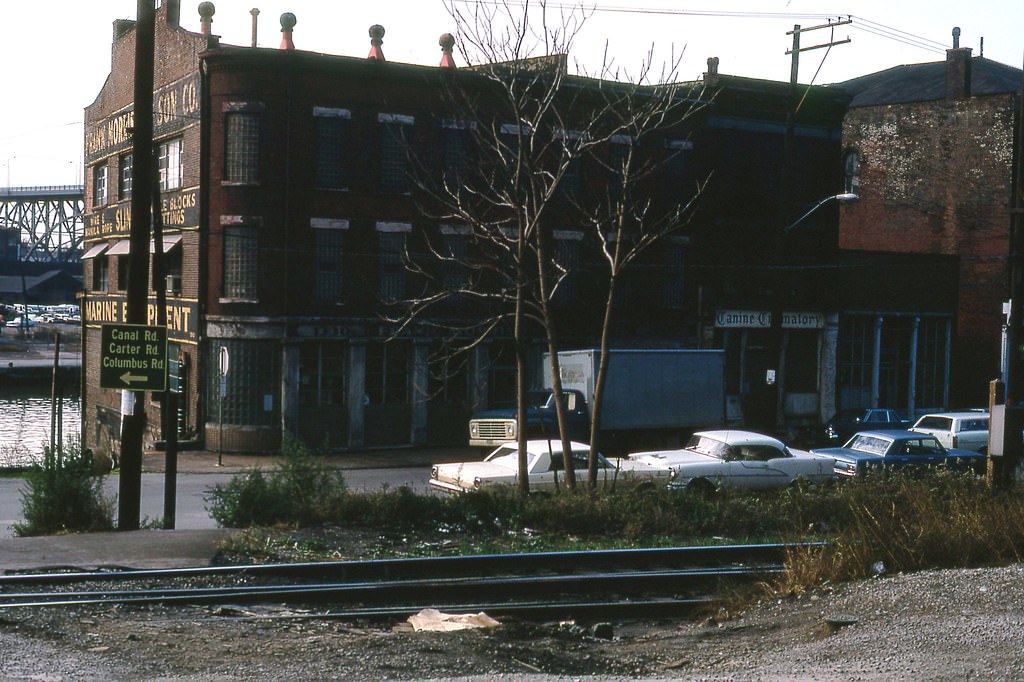W. 11th and St. Clair in Cleveland, Ohio, 1970.