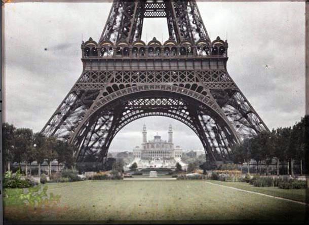 The Eiffel Tower and Trocadero by Leon Auguste