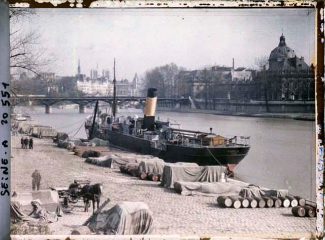 A Colorful Look Back: Street Scenes of Paris in the Early 1900s