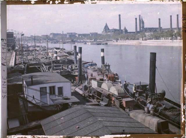 A Colorful Look Back: Street Scenes of Paris in the Early 1900s