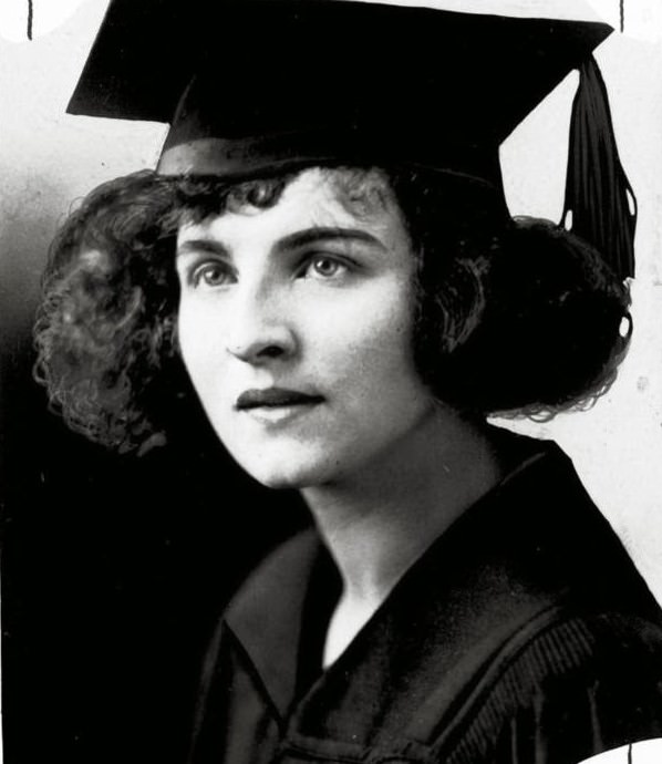 On April 24, 1924, former Asst. State's Attorney Wanda Stopa went to the home of Mr. and Mrs. Y. Kenley Smith, with the intentions of shooting Mr. Smith, with whom she'd been having an affair. After finding that Mr. Smith was not home, Stopa shot at his wife Genevive but hit and killed the groundskeeper, Howard Manning, instead. Stopa fled to Detroit and committed suicide with arsenic in a hotel room. Stopa had been Chicago's youngest woman attorney. Her family held her wake in their apartment at 1505 W. Augusta Street on April 18, 1924. She is buried at the Bohemian National Cemetery in Chicago. — Handout