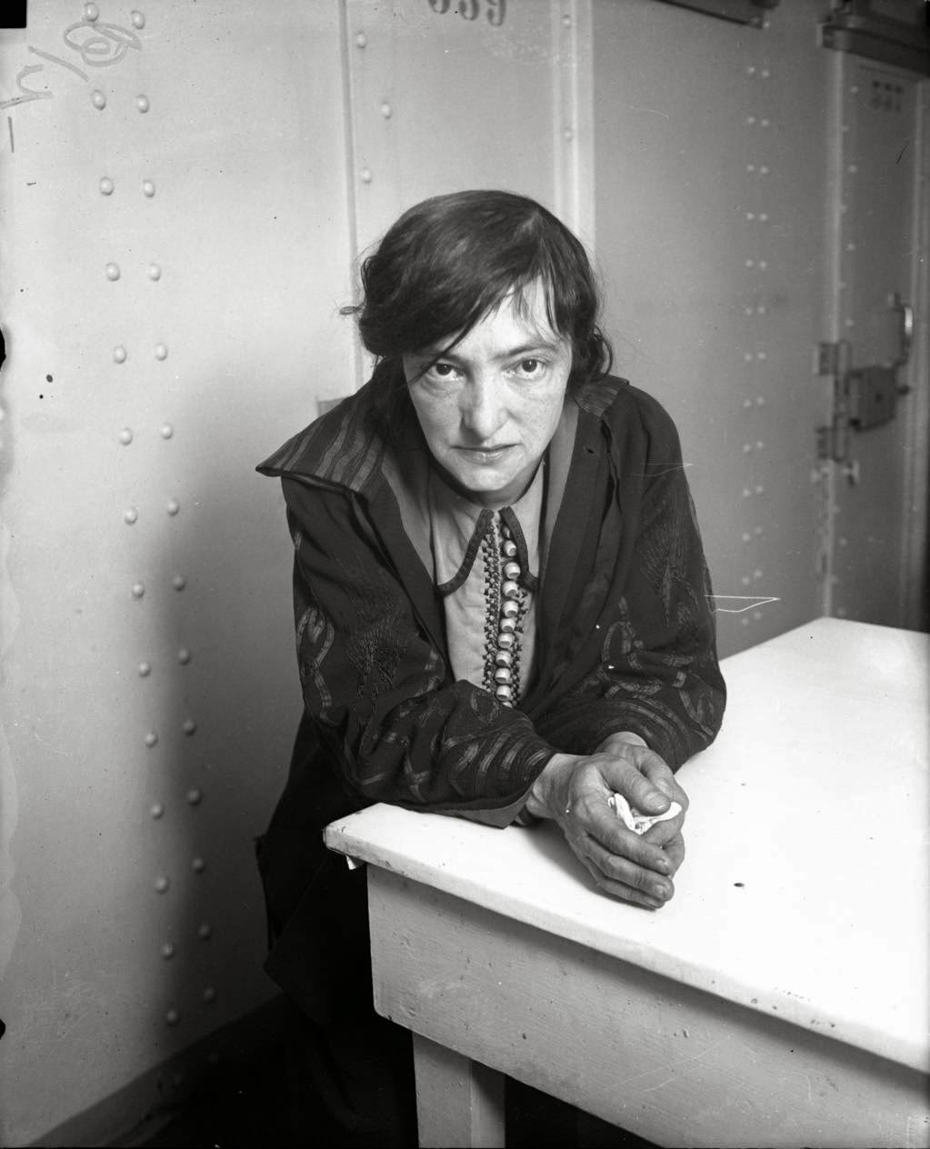 Mrs. Emily Strutynsky, a mild-mannered Ukrainian school teacher, walked into St. Michael the Archangel Catholic Church, pulled a gun from her dress, and killed Rev. Father Basil Stetsuk on October 7, 1923. She claimed she had to kill the priest because he was a "such a bad leader of the Ukrainians." Strutynsky's husband, Rev. Nicholas Strutynsky, was the former priest of the church and had been driven away to a church in Pennsylvania. She was to go with him, but stayed and planned the murder for weeks. Strutynsky spent four years at the Kankakee State Hospital, Department of the Criminally Insane, before she slipped away on July 9, 1927 and jumped into the river.