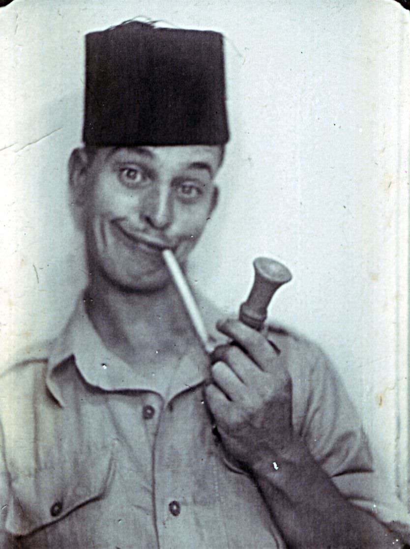 Laughter in the Shadow of War: The Funny Photobooth Portraits of WWII Soldiers on Leave in Cairo, 1942