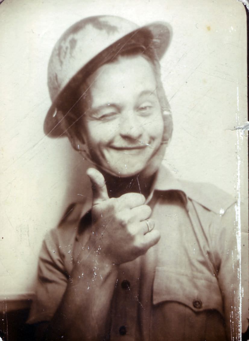 Laughter in the Shadow of War: The Funny Photobooth Portraits of WWII Soldiers on Leave in Cairo, 1942