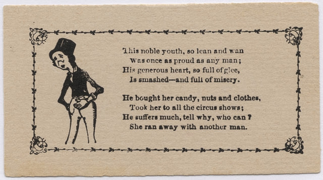 The Art of Breaking the Ice in the 19th Century: A Deep Dive into Humorous Acquaintance Cards