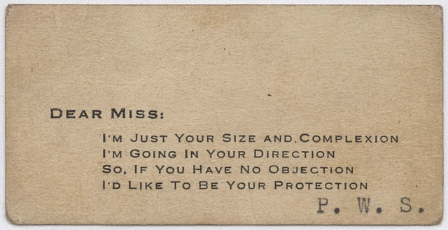 The Art of Breaking the Ice in the 19th Century: A Deep Dive into Humorous Acquaintance Cards