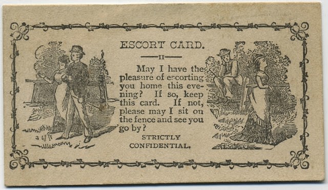 The Art of Breaking the Ice in the 19th Century: A Deep Dive into Humorous Acquaintance Cards