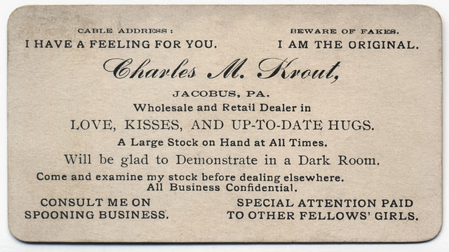 The Art of Breaking the Ice in the 19th Century: A Deep Dive into Humorous Acquaintance Cards