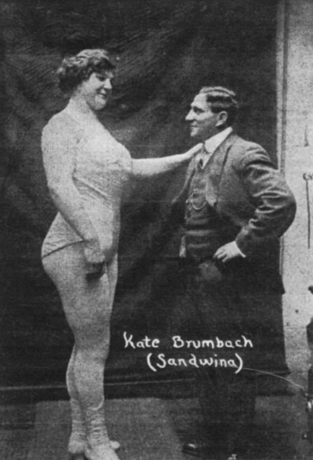 When the Circus Star Was the Strongest Woman on Earth: A Look Back at Katie Sandwina