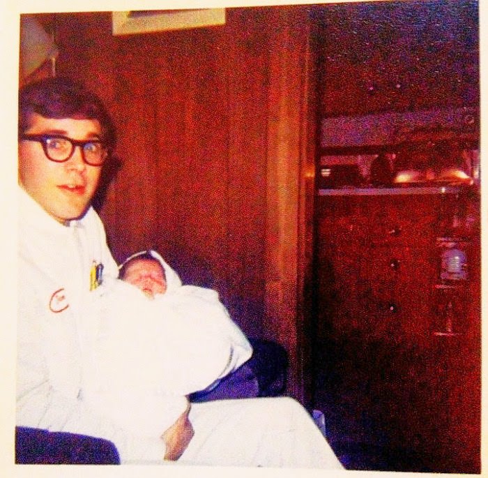Don Cobain with his son, Kurt