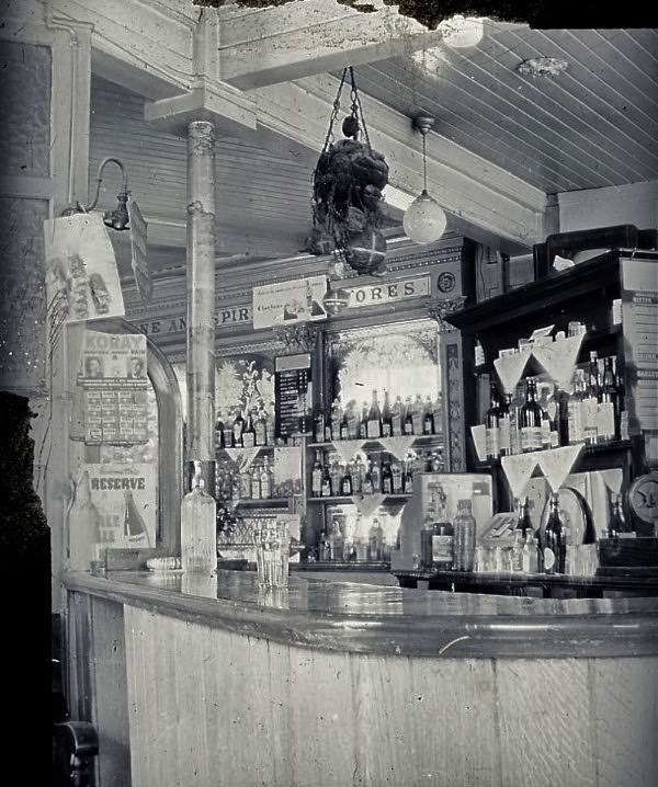 The famous buns hanging over the bar at The Widow’s Son, Bow