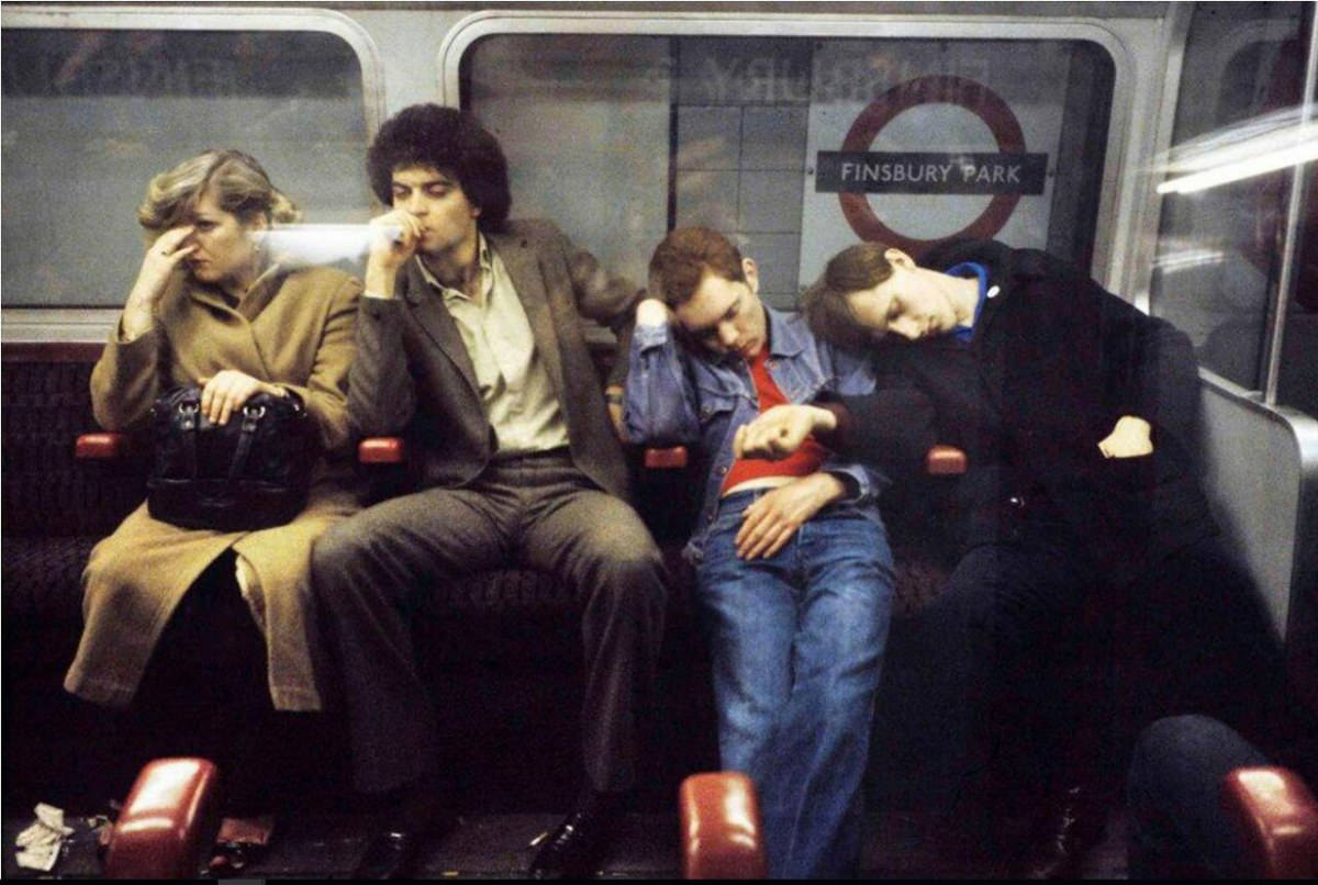 A Look at the London Underground in the 1970s and 1980s Through Bob Mazzer's Lens
