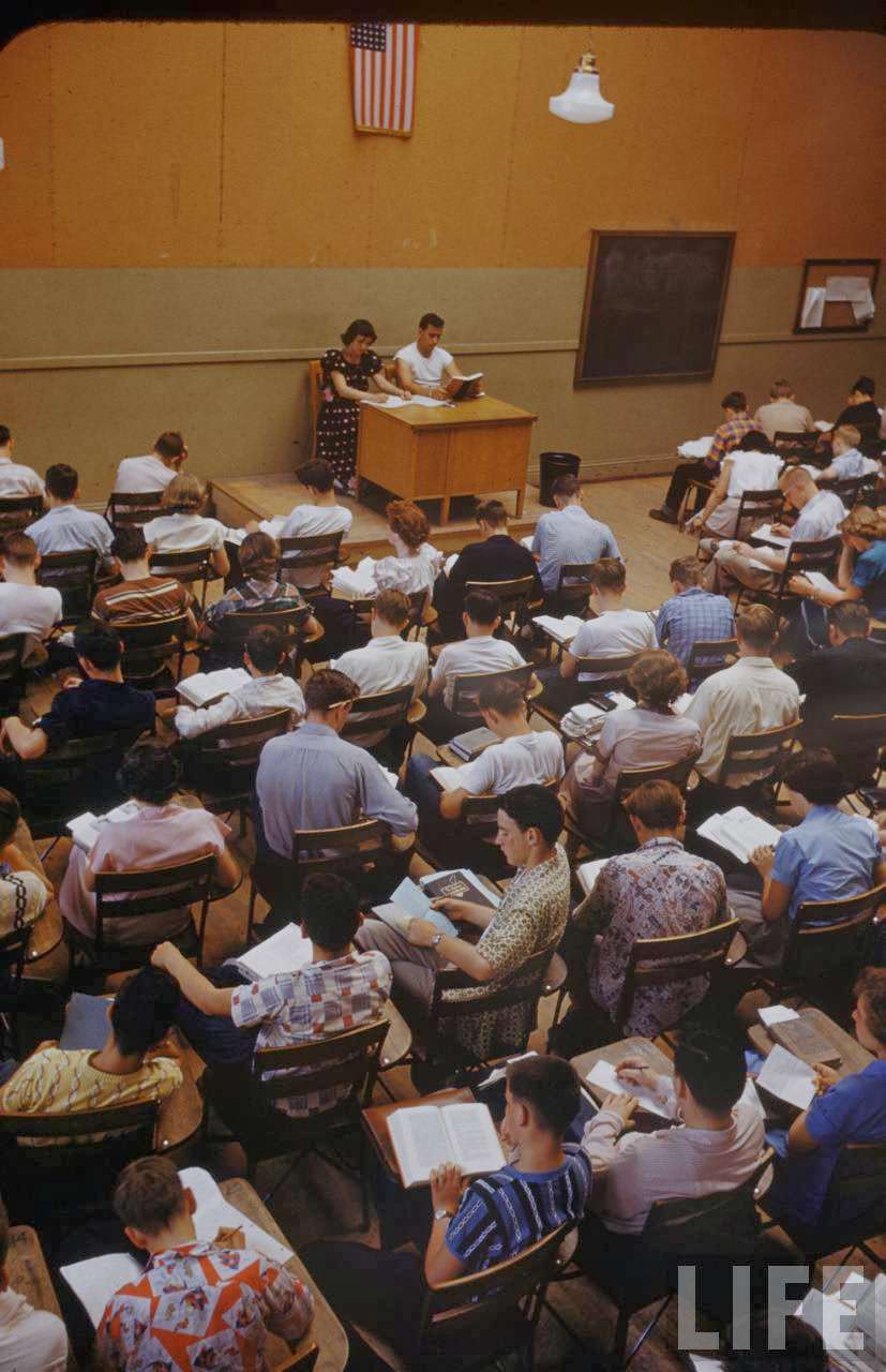 A Look at Student Life at New Trier High School in 1950