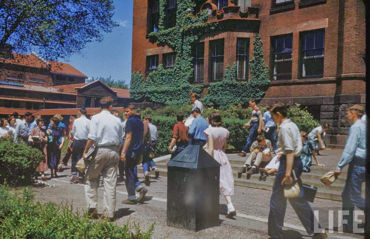 A Look at Student Life at New Trier High School in 1950