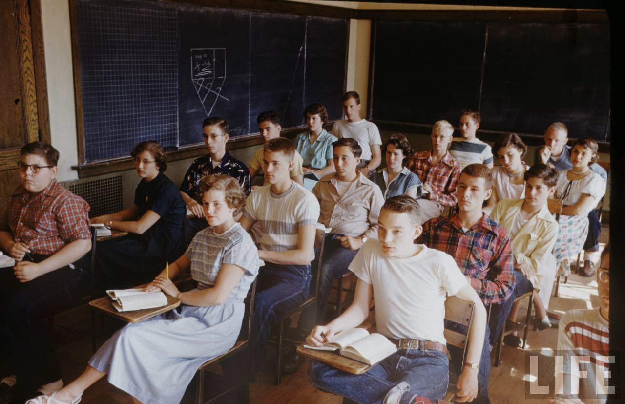 A Look at Student Life at New Trier High School in 1950