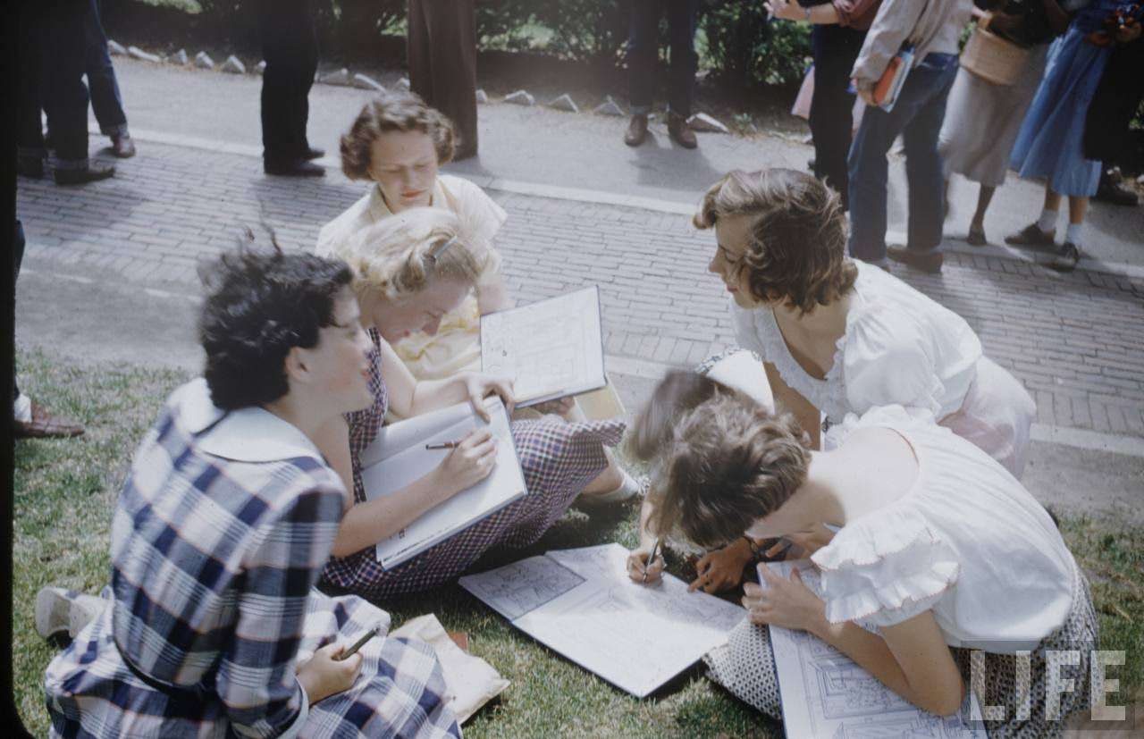A Look at Student Life at New Trier High School in 1950