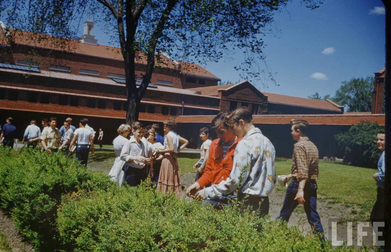 A Look at Student Life at New Trier High School in 1950