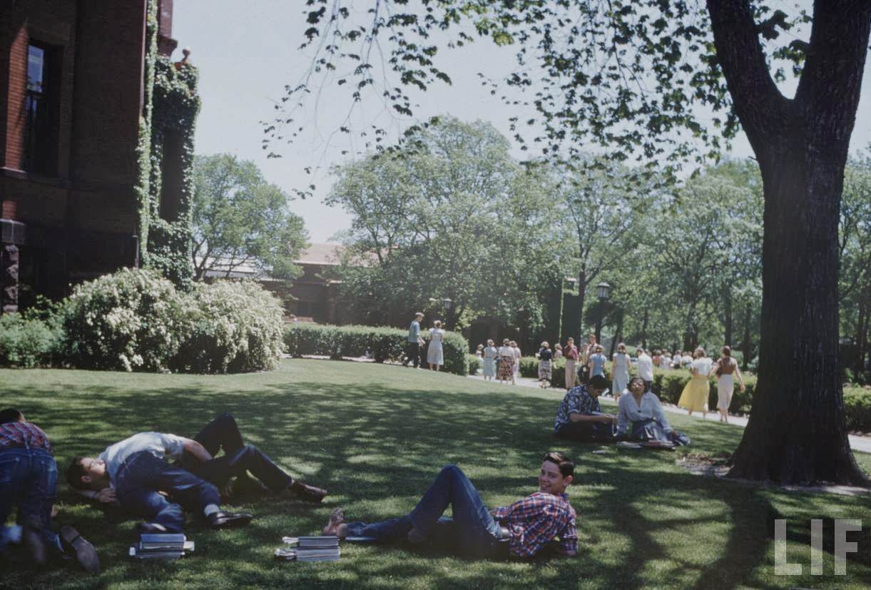A Look at Student Life at New Trier High School in 1950