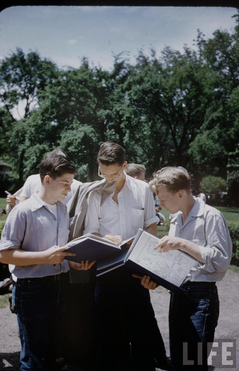 A Look at Student Life at New Trier High School in 1950