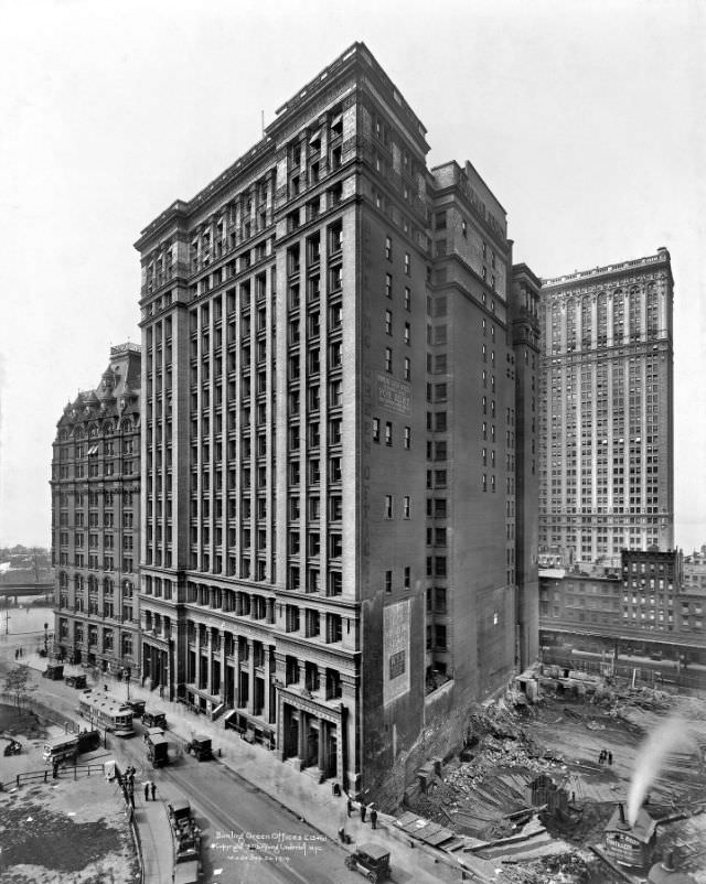 Bowling Green Offices, New York, 1919.