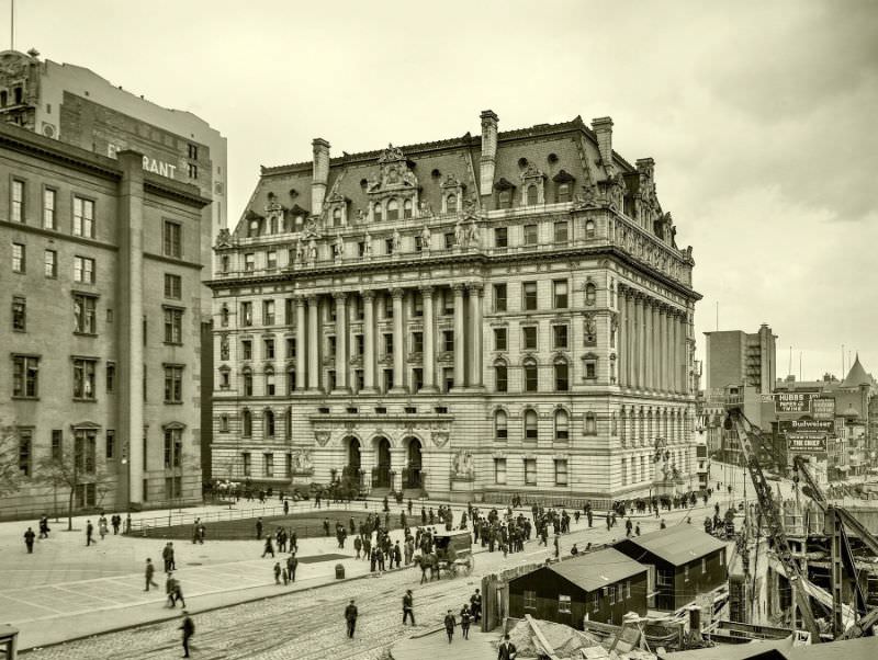 Surrogate's Courthouse, New York, 1910s.
