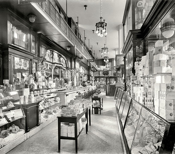 Drug store at Penn Station.