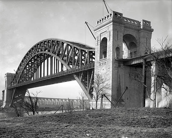 Hell Gate Bridge.
