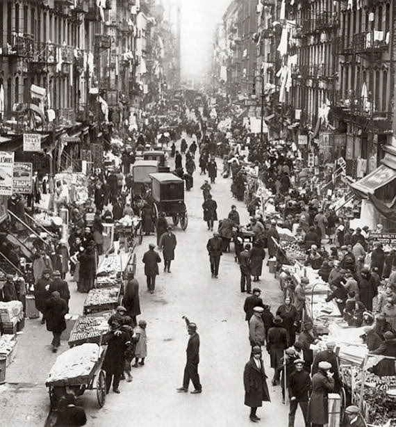Street peddlers.