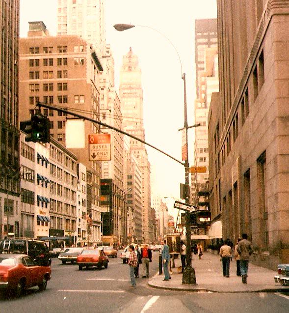 57th Street and Fifth Avenue, 1979.