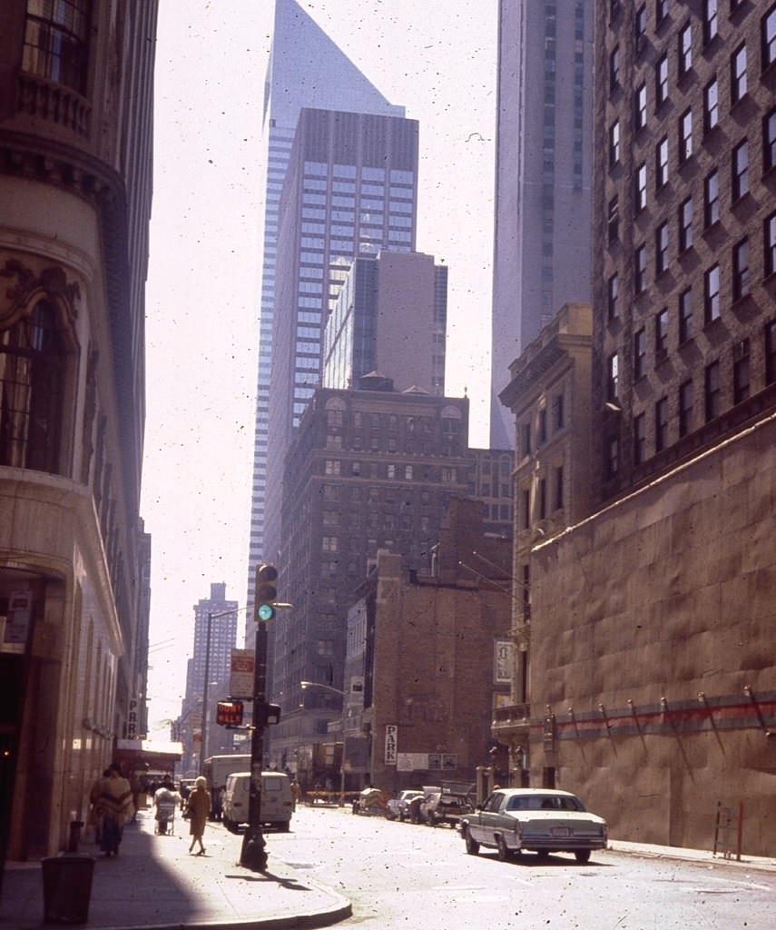 Fifth Avenue around 73rd Street, 1979.