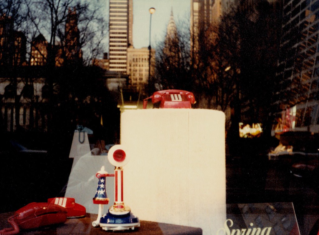 Bell Telephone store in New York City, 1979.