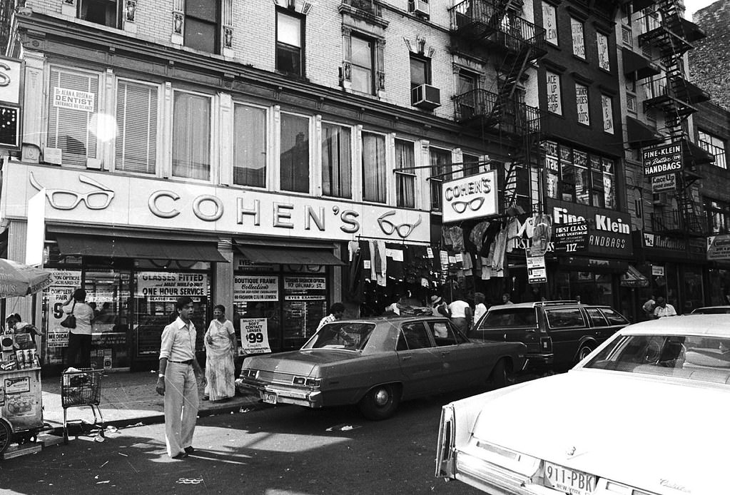 Cohen's Orchard Street, 1979.