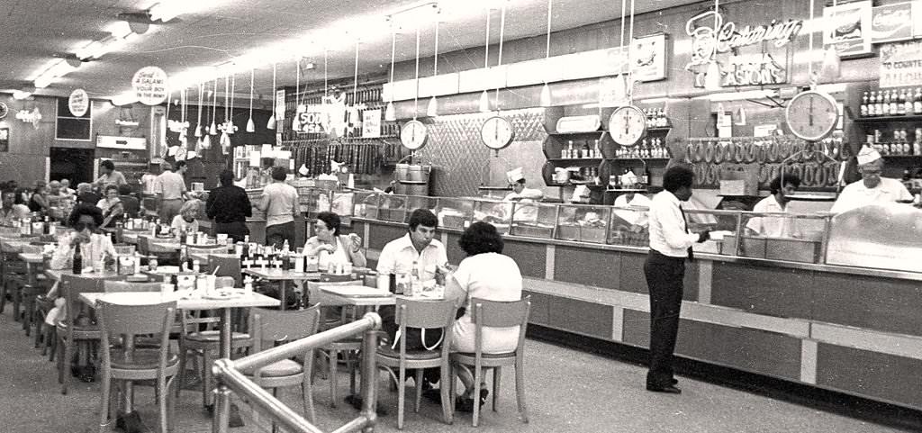 Katz's Deli, Lower East Side, 1979.