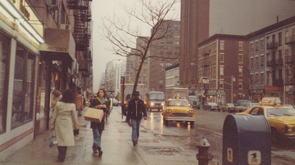 New York City, 1977.