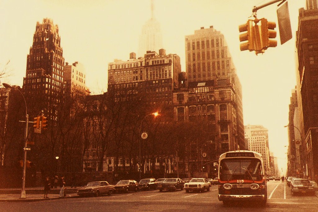 Sixth Avenue and 42nd Street, 1979.
