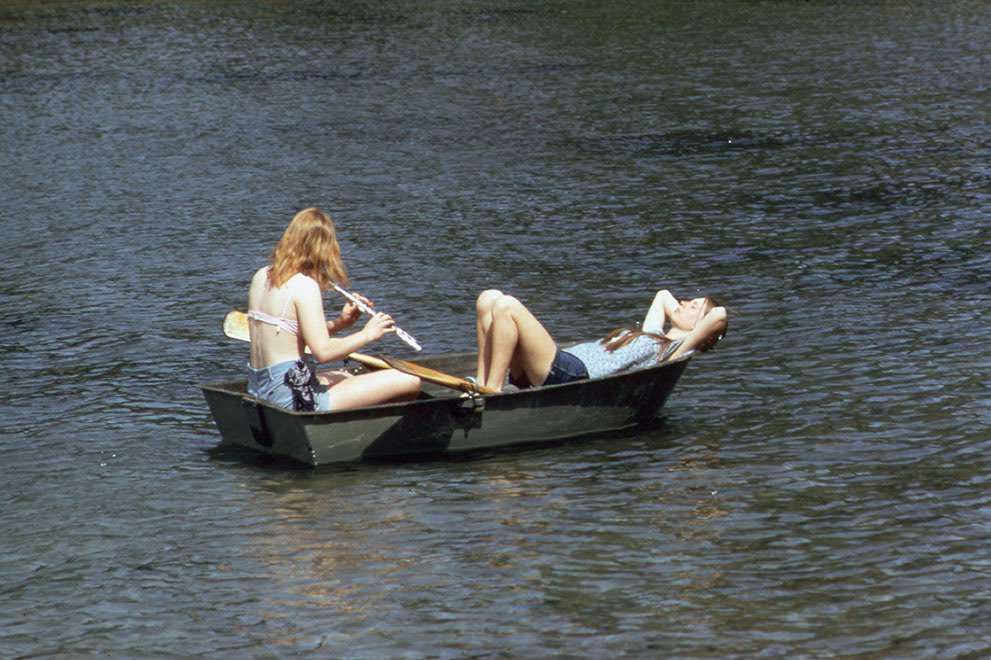 Larrabee State Park, near Bellingham, Washington, 1973.