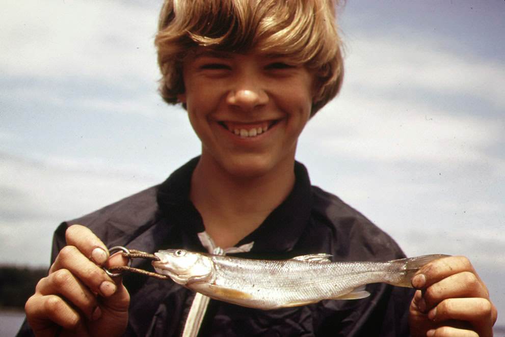 At the confluence of the Willamette and Columbia Rivers, 1973.