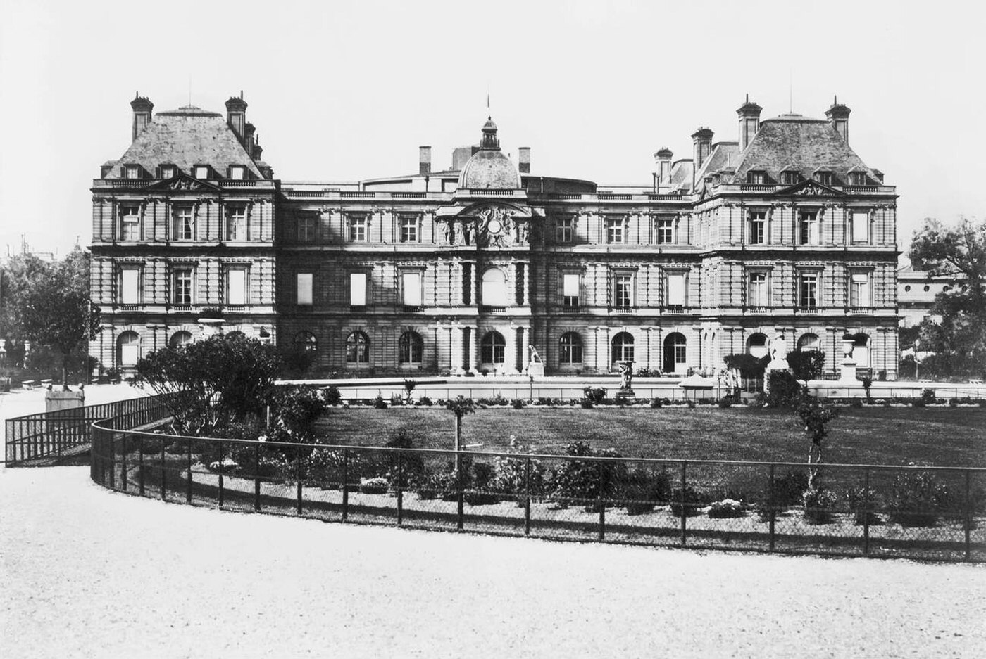 Palais de Luxembourg, Paris, France, 1860s.