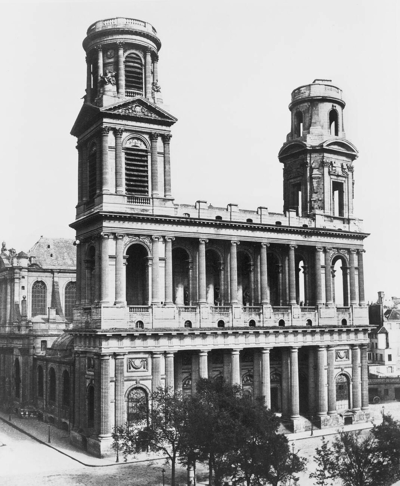 Saint-Sulpice, Paris, France, 1860s.