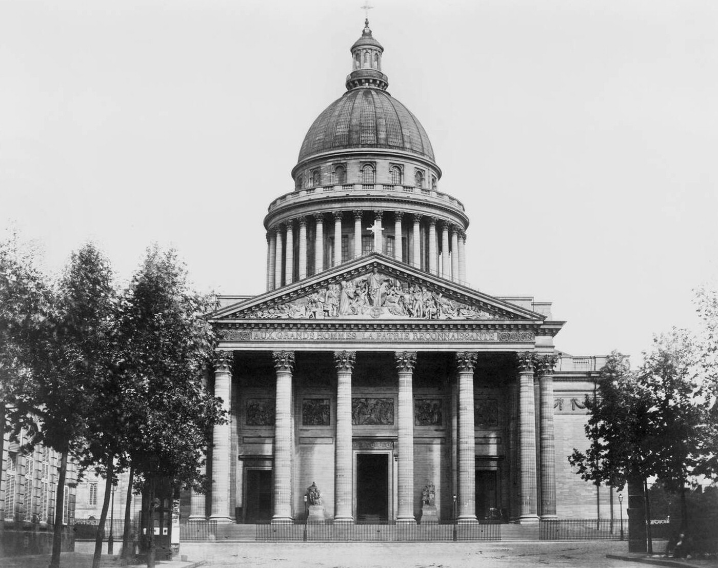 Pantheon, Paris, France, 1860s.