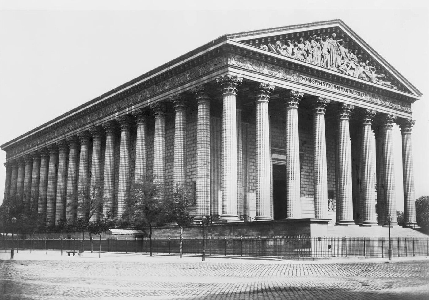 La Madeleine, Paris, France, 1860s.