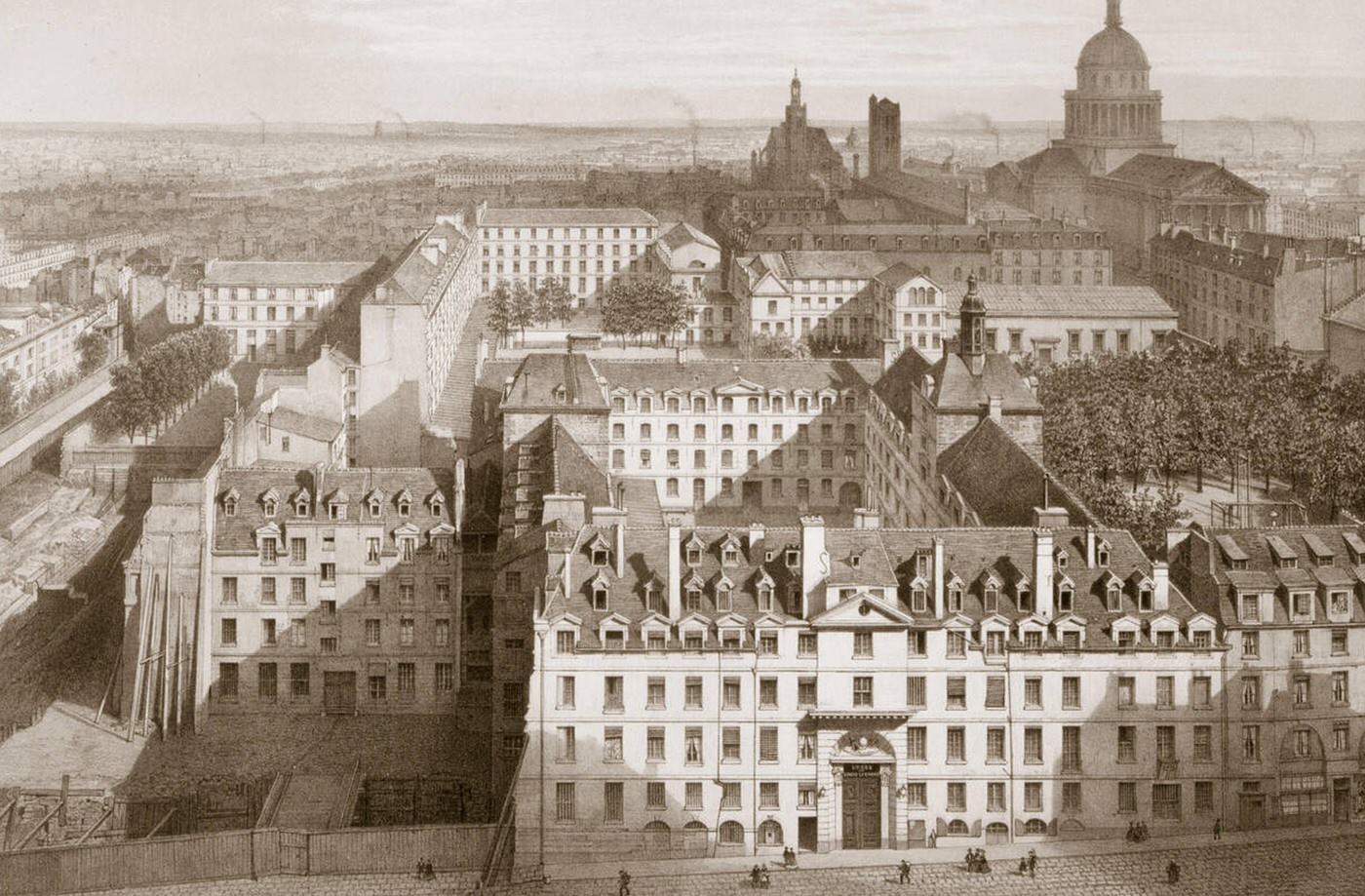 Lycee de Louis-le-Grand, Paris, 1867.