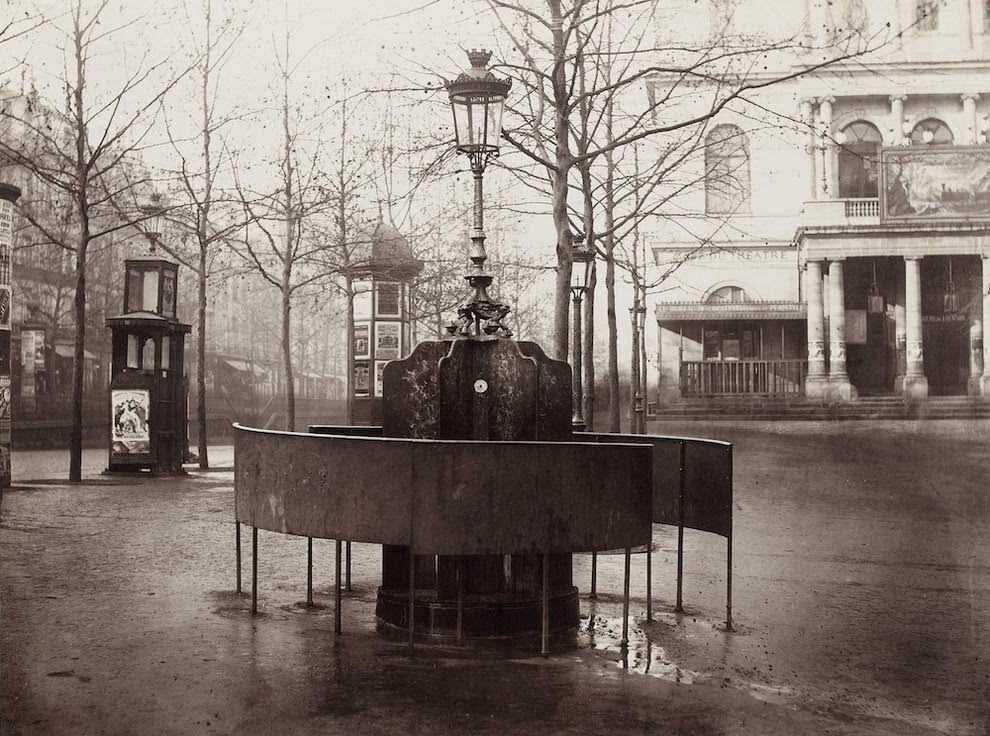 Urinal in the 10th, 1876.
