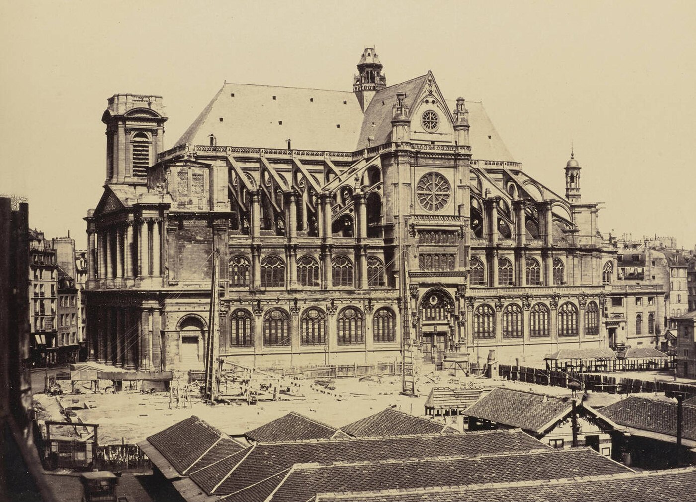 Saint Eustache, No. 54, Paris, 1860s.