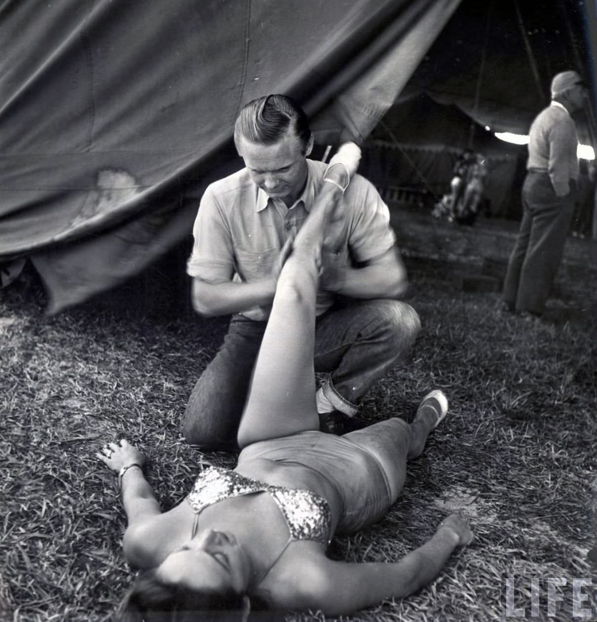 High Wires and High-Waisted Shorts: The Daily Life of a Circus Girl in 1949 Sarasota
