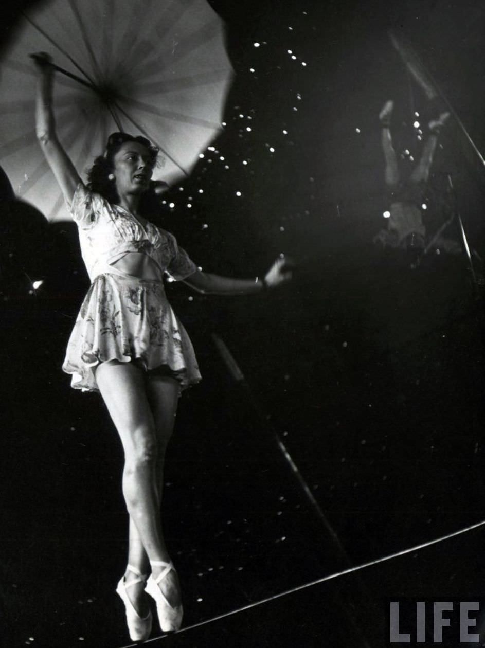 High Wires and High-Waisted Shorts: The Daily Life of a Circus Girl in 1949 Sarasota