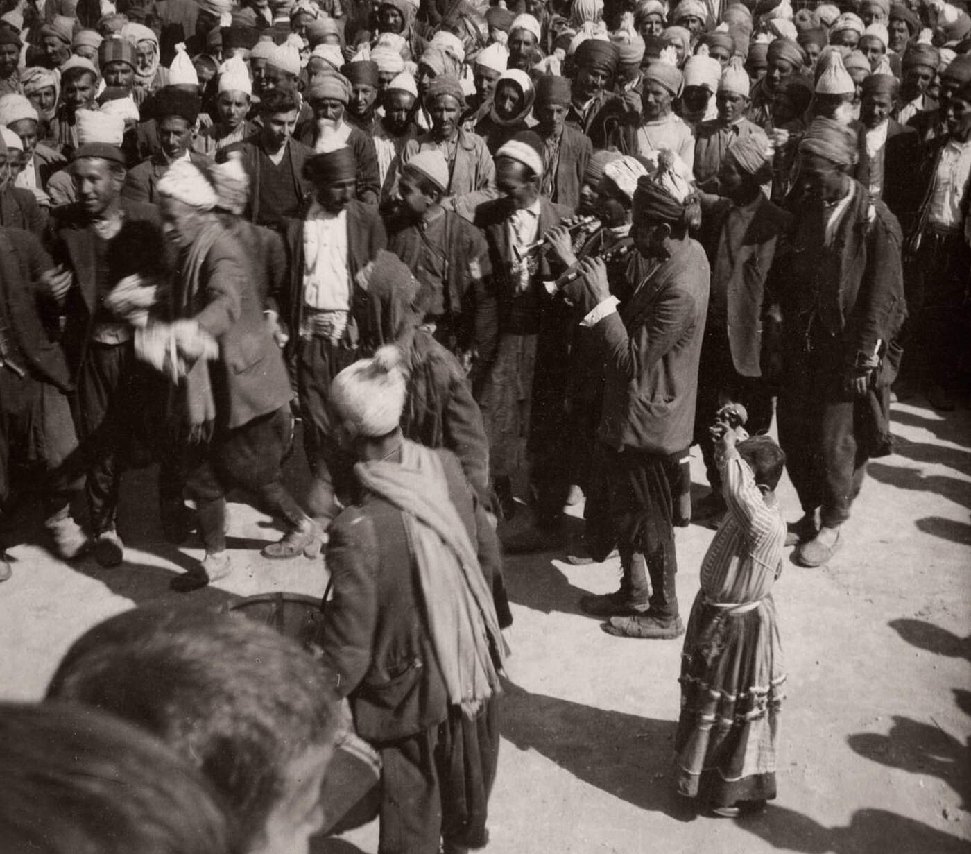 Kurds in Maidan Akbis, near Aleppo, Syria, 1943.